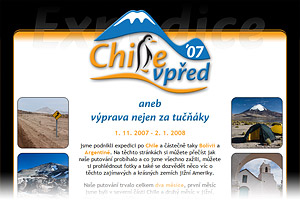 Expedice Chile vpřed